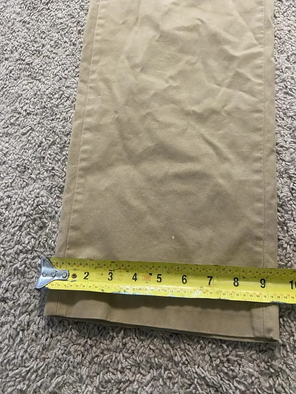 Banana Republic Pants Mens 38x32 Beige Emerson Chino Straight Leg Casual Pockets